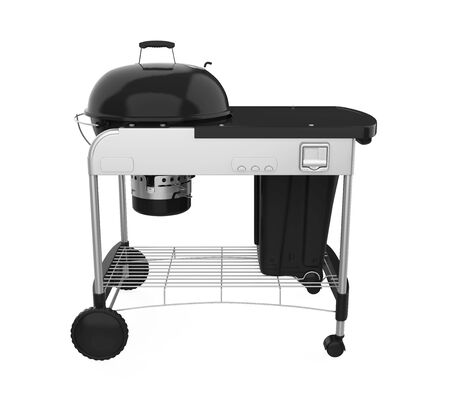 Charcoal Grill Isolatedの写真素材
