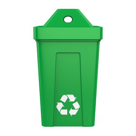 Trash Can Isolatedの写真素材
