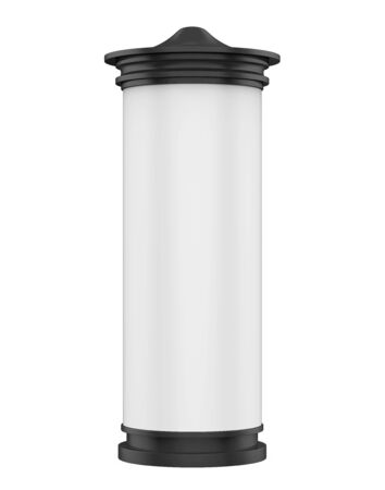 Advertising Column Isolatedの写真素材