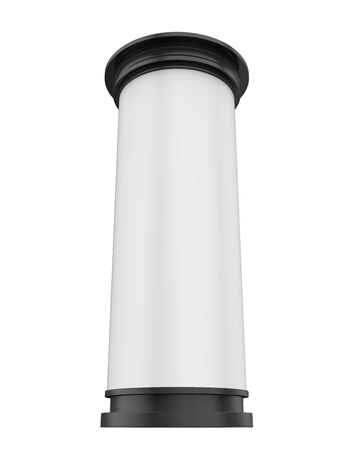 Advertising Column Isolatedの写真素材