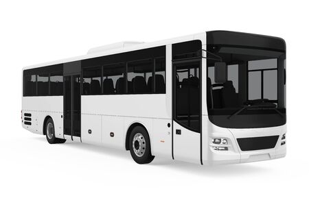 City Bus Isolatedの写真素材