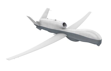 Military Drone Isolatedの写真素材