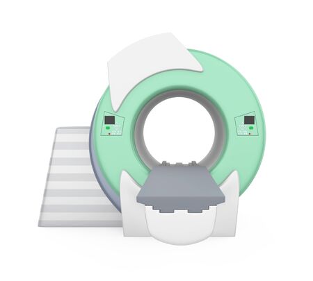 CT Scanner Tomography Isolatedの写真素材