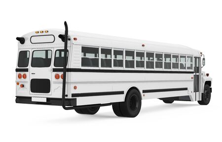 School Bus Isolatedの写真素材