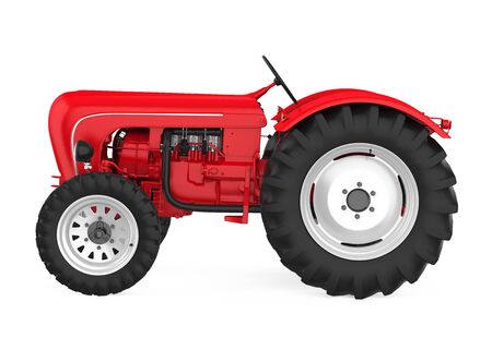 Agriculture Tractor Isolatedの写真素材