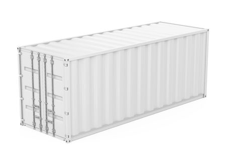 Cargo Container Isolatedの写真素材