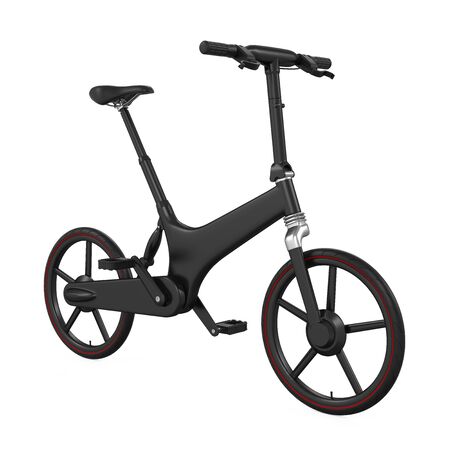 Electric Bicycle Isolatedの写真素材