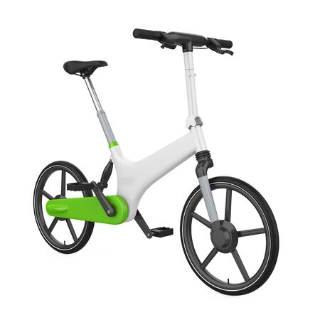 Electric Bicycle Isolatedの写真素材