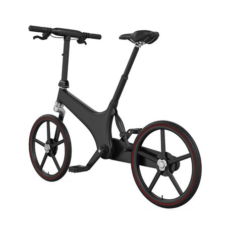 Electric Bicycle Isolatedの写真素材