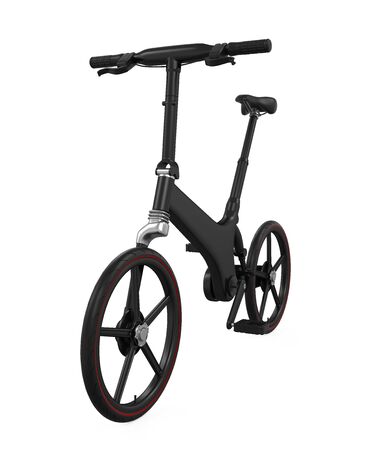Electric Bicycle Isolatedの写真素材