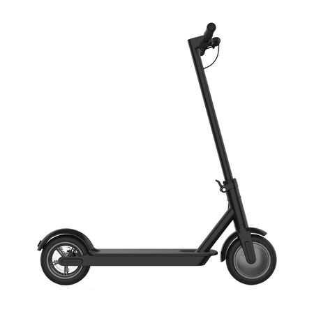 Electric Scooter Isolatedの写真素材
