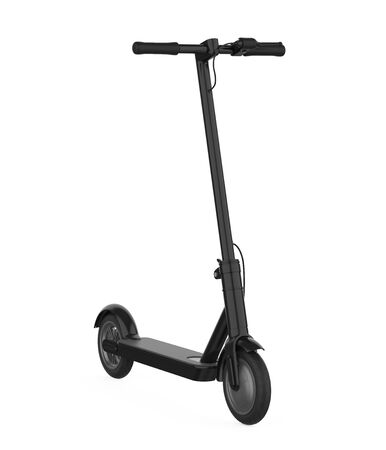 Electric Scooter Isolatedの写真素材