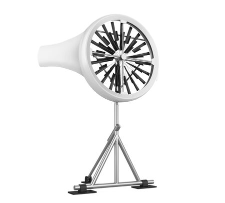 Wind Turbine Isolatedの写真素材