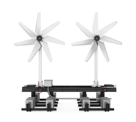 Wind Turbine Isolatedの写真素材