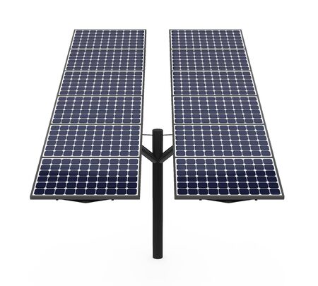 Solar Panel Isolatedの写真素材