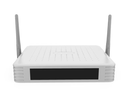 Wireless Modem Router Isolatedの写真素材