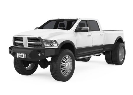 Pickup Truck Isolatedの写真素材