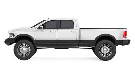 Pickup Truck Isolatedの写真素材