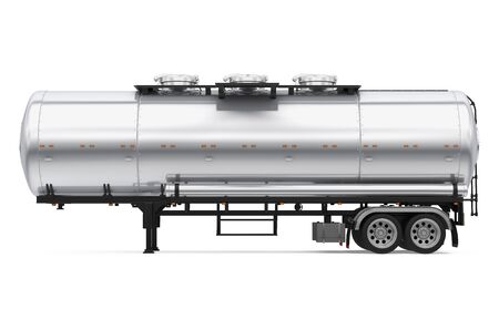 Tank Trailer Isolatedの写真素材