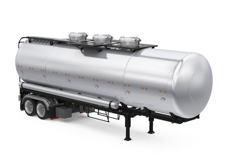 Tank Trailer Isolatedの写真素材