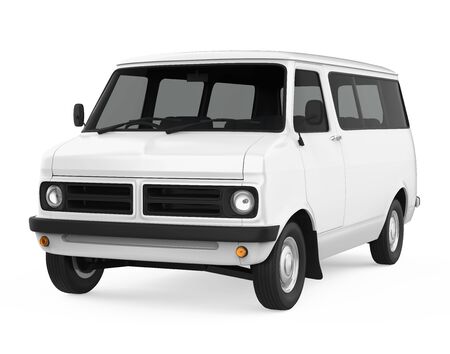 Delivery Van Isolatedの写真素材