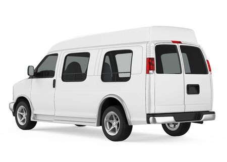Delivery Van Isolatedの写真素材