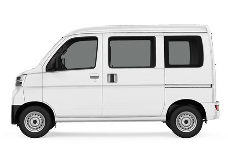 Delivery Van Isolatedの写真素材