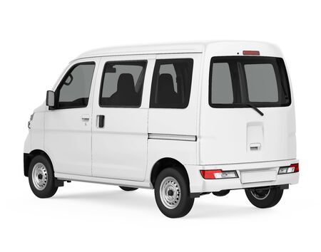 Delivery Van Isolatedの写真素材