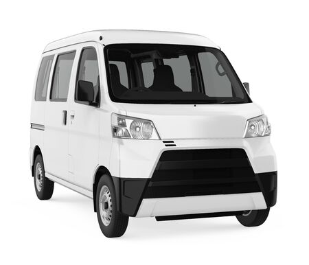 Delivery Van Isolatedの写真素材