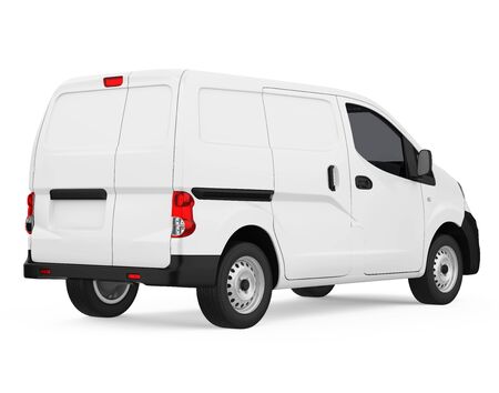 Delivery Van Isolatedの写真素材