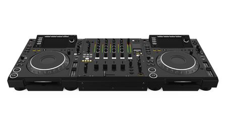 DJ Music Mixer Isolatedの写真素材