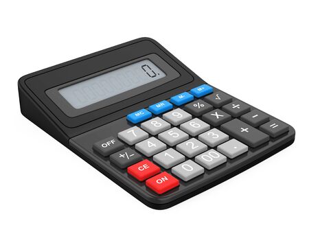 Calculator Isolatedの写真素材