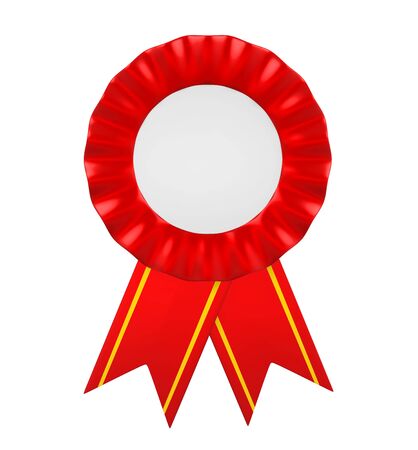 Award Ribbon Isolatedの写真素材