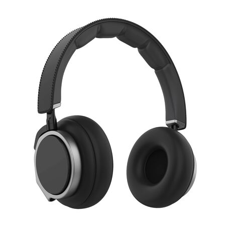 Headphones Isolatedの写真素材