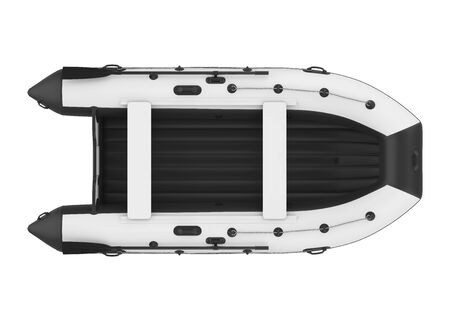 Inflatable Boat Isolatedの写真素材