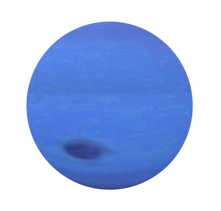 Planet Neptune Isolatedの写真素材