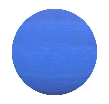 Planet Neptune Isolatedの写真素材