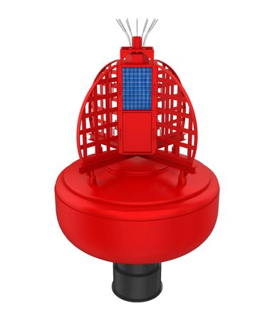 Sea Buoy Isolatedの写真素材