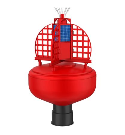Sea Buoy Isolatedの写真素材