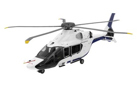 Helicopter Isolatedの写真素材