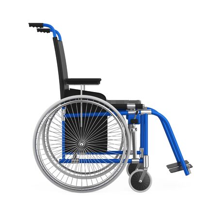 Wheelchair Isolatedの写真素材