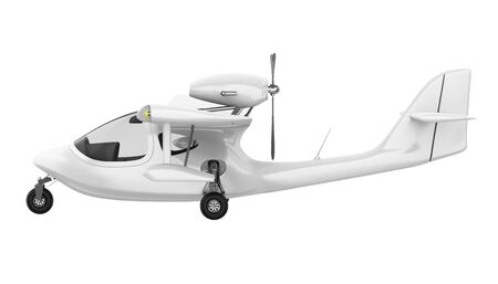 Small Airplane Isolatedの写真素材