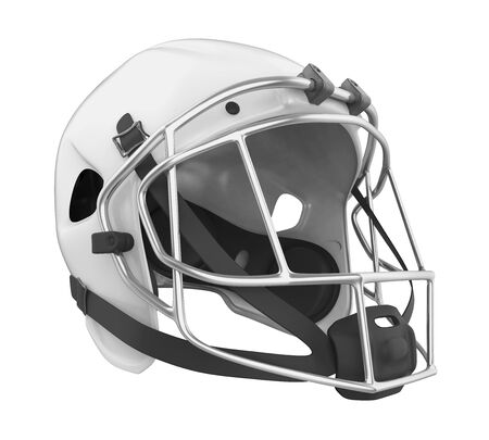 American Football Helmet Isolatedの写真素材