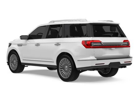 SUV Car Isolatedの写真素材