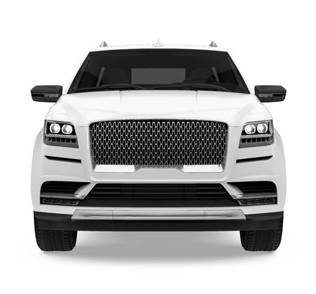 SUV Car Isolatedの写真素材