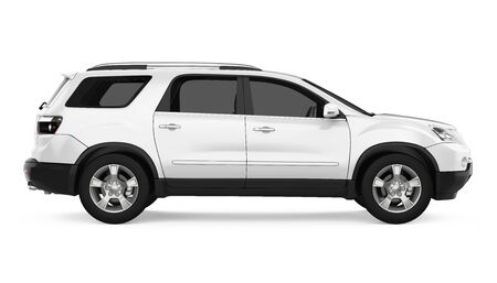 SUV Car Isolatedの写真素材