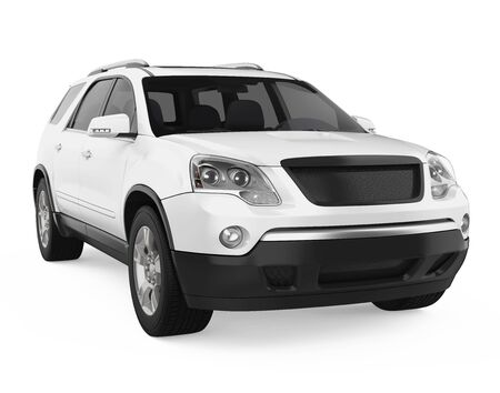 SUV Car Isolatedの写真素材