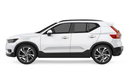 SUV Car Isolatedの写真素材