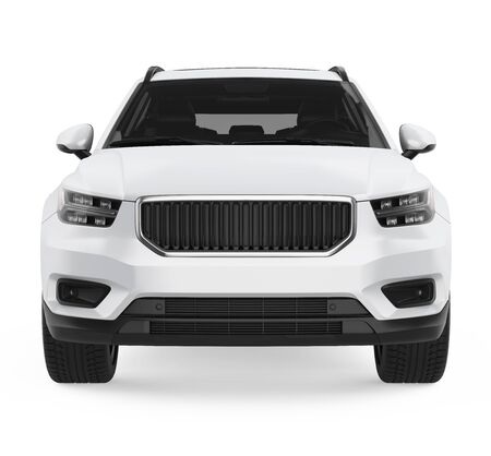 SUV Car Isolatedの写真素材
