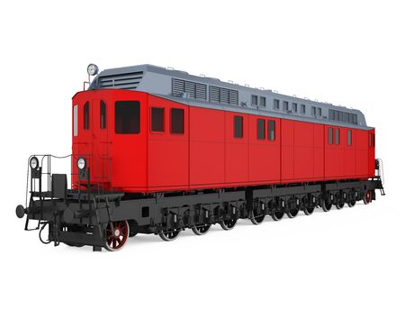 Locomotive Train Isolatedの写真素材